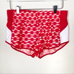 peach color nike shorts